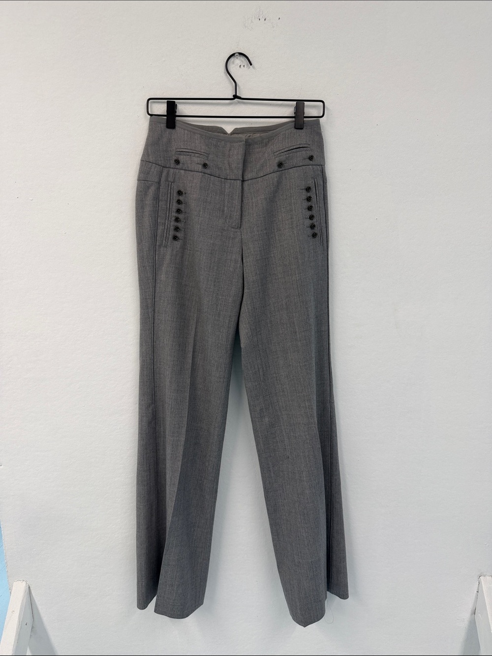 Leifsdottir Gray wide Leg Trousers